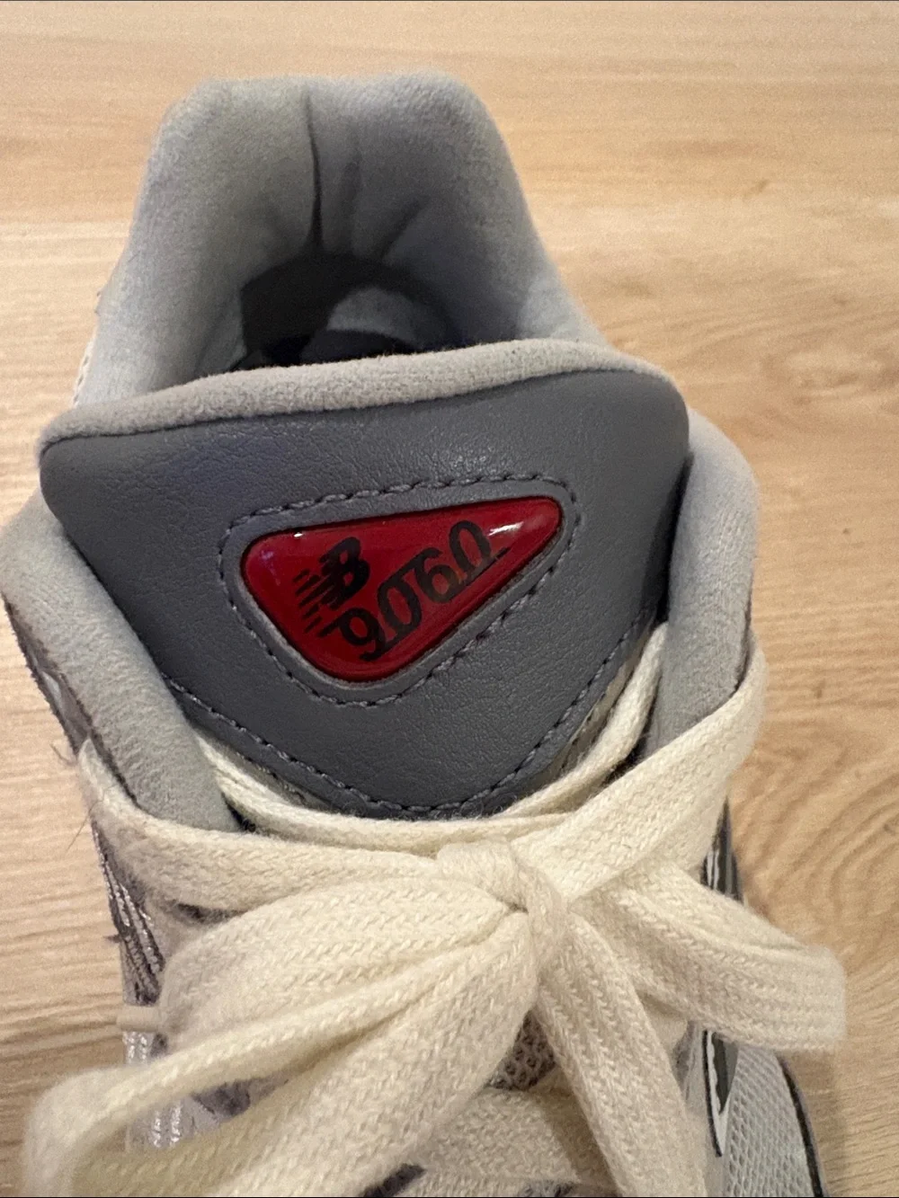 New Balance Neutral-Tone Chunky Sneakers in Beige, Gray & Cream